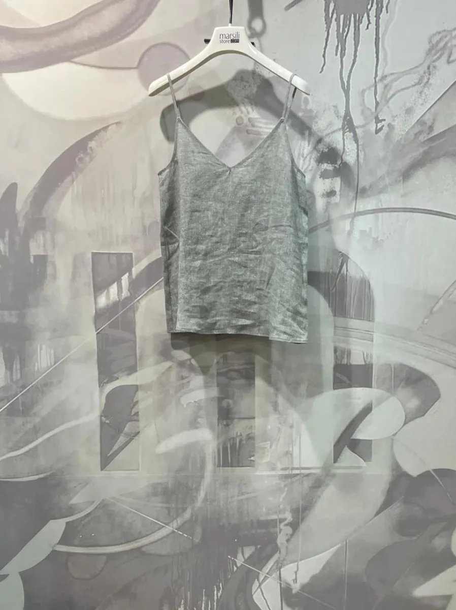 top per pantalone palazzo lino rulex