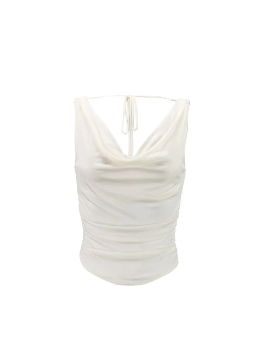 top drappeggio viscosa